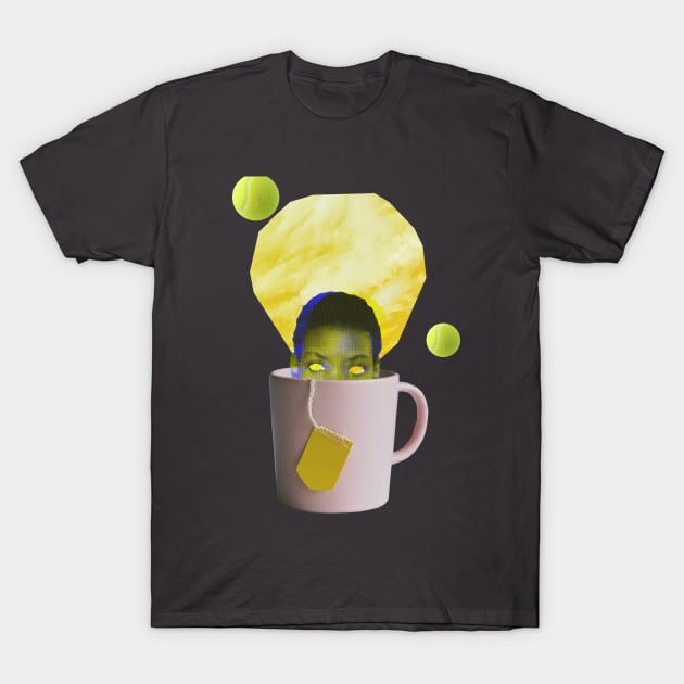 A cup of tea T-Shirt by SilentSpace